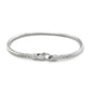 Fancy Weave Bangle in 14k White Gold (3.00 mm) RCJ