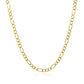 10k Yellow Gold Solid Figaro Chain (2.60 mm)Monde Trend