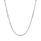 Rhodium Plated 2.2mm Sterling Silver Sparkle Style Chain (2.20 mm) RCJ