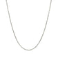 18k White Gold Cable Chain (1.10 mm) RCJ