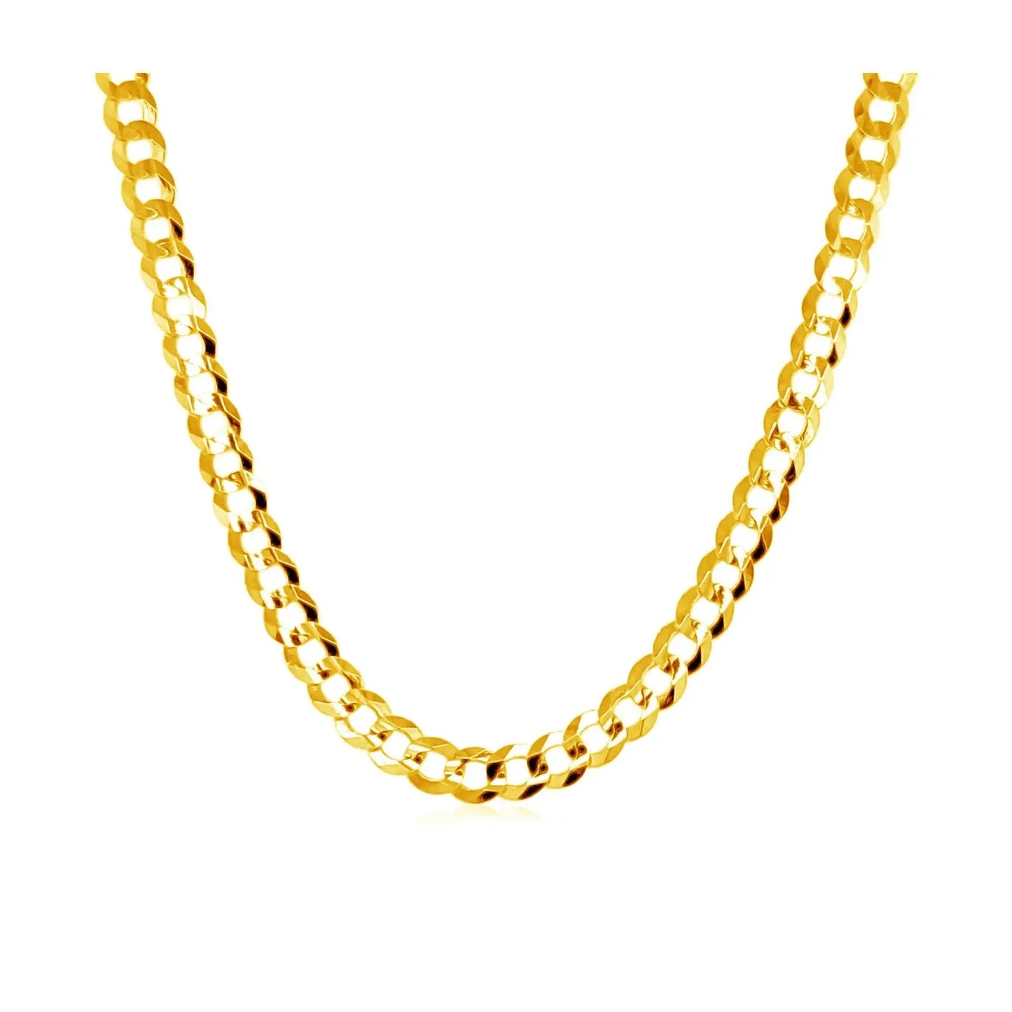 10k Yellow Gold Curb Chain (3.60 mm)Monde Trend