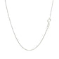 10k White Gold Classic Box Chain (0.45 mm)Monde Trend