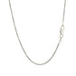 Sterling Silver Rhodium Plated Box Chain (1.10 mm) RCJ