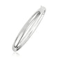 Classic Bangle in 14k White Gold (5.00 mm) RCJ