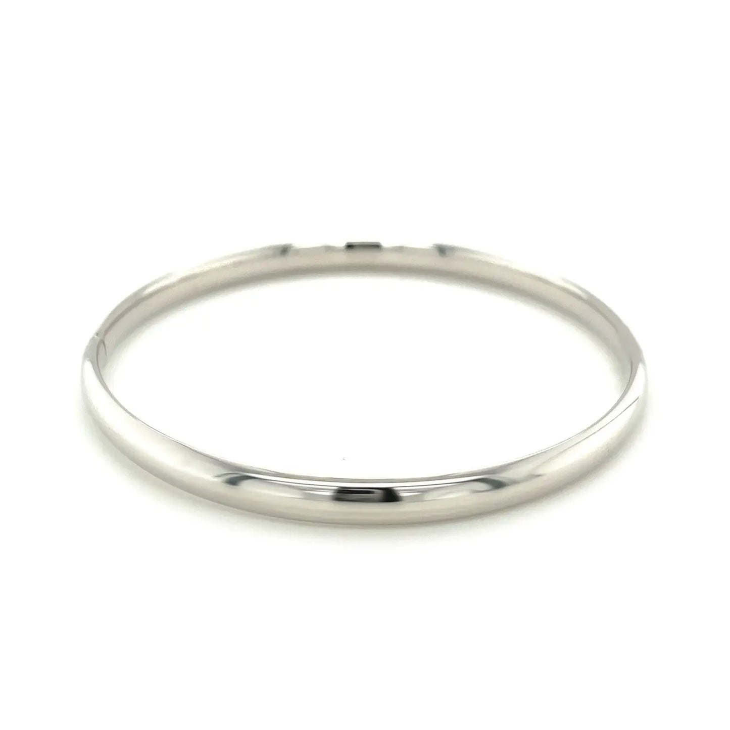 Classic Bangle in 14k White Gold (5.00 mm) RCJ