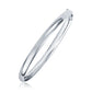 Classic Bangle in 14k White Gold (6.00 mm) RCJ