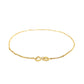 14k Yellow Gold Singapore Bracelet (1.10 mm) RCJ