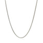 Rhodium Plated 1.8mm Sterling Silver Popcorn Style Chain (1.80 mm) RCJ