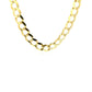 8.2mm 10k Yellow Gold Curb Chain (8.20 mm) RCJ