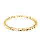 14k Yellow Gold Solid Miami Cuban Bracelet (6.00 mm) RCJ