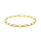 14k Yellow Gold Oval Rolo Bracelet  (4.60 mm) RCJ