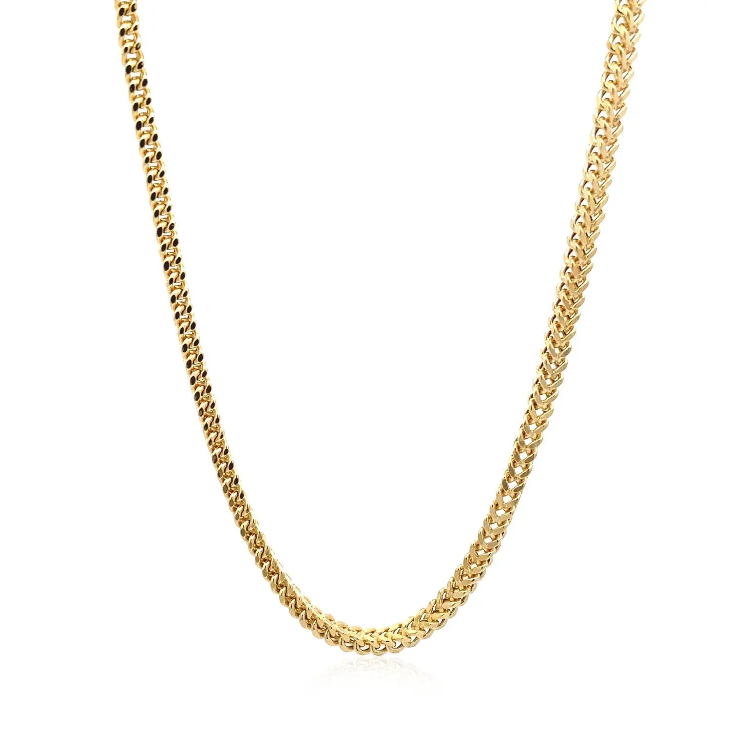 14k Yellow Gold Light Weight Wheat Chain (3.20 mm) RCJ