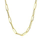 10K Yellow Gold Lite Paperclip Chain (4.20 mm)Monde Trend