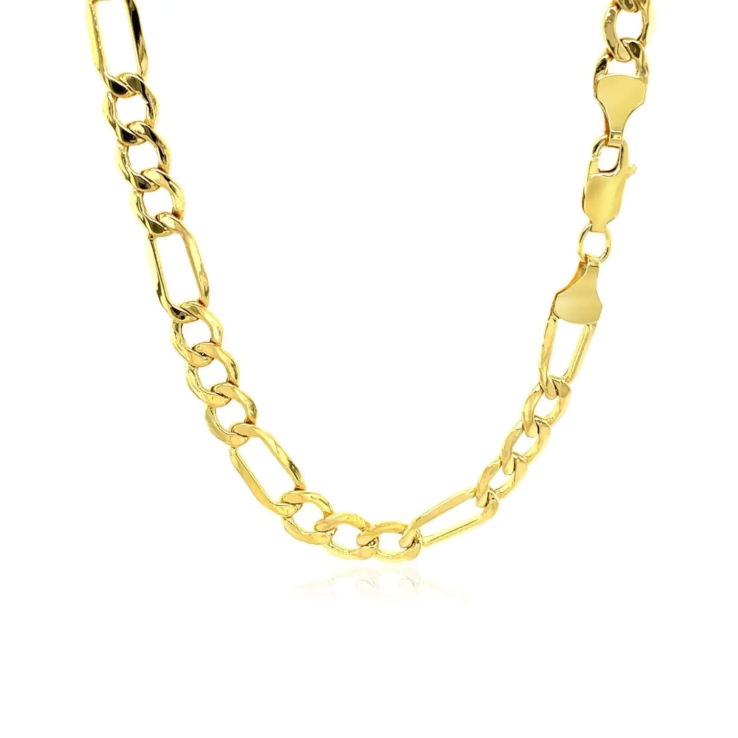 10k Yellow Gold Lite Figaro Chain (5.60 mm)Monde Trend