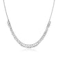 Sterling Silver 16 inch Necklace with Textured Beads RCJ