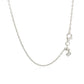 Sterling Silver 16 inch Necklace with Textured Beads RCJ