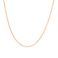 14k Rose Gold Adjustable Cable Chain (1.10 mm)Monde Trend