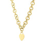 14k Yellow Gold Rolo Link Necklace (11.40 mm) RCJ