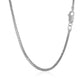 18k White Gold Franco Chain (1.60 mm) RCJ