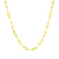 18K Yellow Gold Paperclip Chain (2.50 mm) RCJ