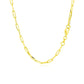 18K Yellow Gold Paperclip Chain (2.50 mm) RCJ