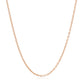 18k Rose Gold Round Oval Link Chain (1.50 mm) RCJ