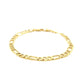 10k Yellow Gold Lite Figaro Bracelet (4.70 mm)Monde Trend