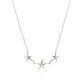 Sterling Silver Necklace with Three Starfish RCJ