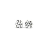 1 1/2 cttw Certified IGI Lab Grown Round Diamond Stud Earrings 14k White Gold (G/VS2)Monde Trend