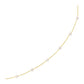 14k Yellow Gold Necklace with White Pearls RCJ