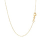 14k Yellow Gold Necklace with Interlocking Petite Rectangles RCJ