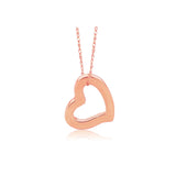 14k Rose Gold Heart PendantMonde Trend