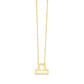 14K Yellow Gold Libra Necklace RCJ