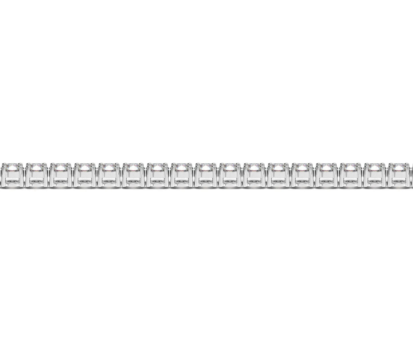 Lab Grown Round Diamond Tennis Bracelet in 14k White Gold (7 cctw F/G  VS2/SI1) RCJ