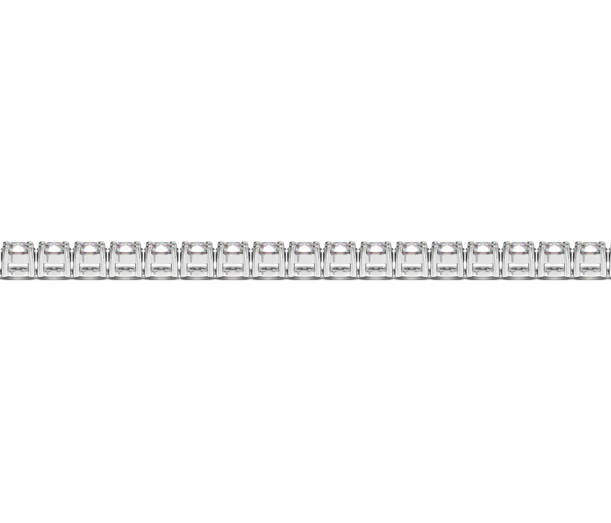 Lab Grown Round Diamond Tennis Bracelet in 14k White Gold (7 cctw F/G  VS2/SI1) RCJ