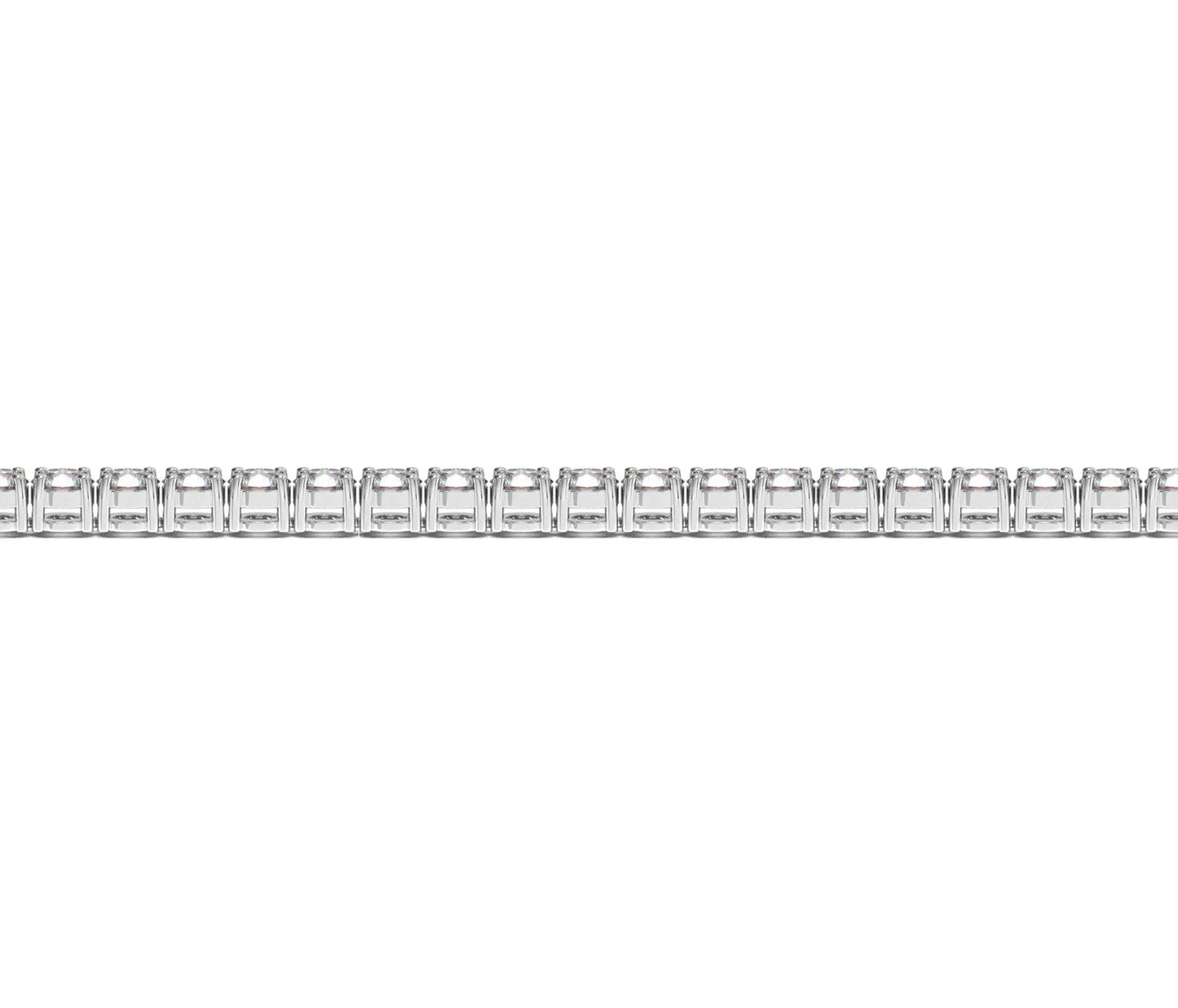 Lab Grown Round Diamond Tennis Bracelet in 14k White Gold (5 cctw  F/G  VS2/SI1) RCJ