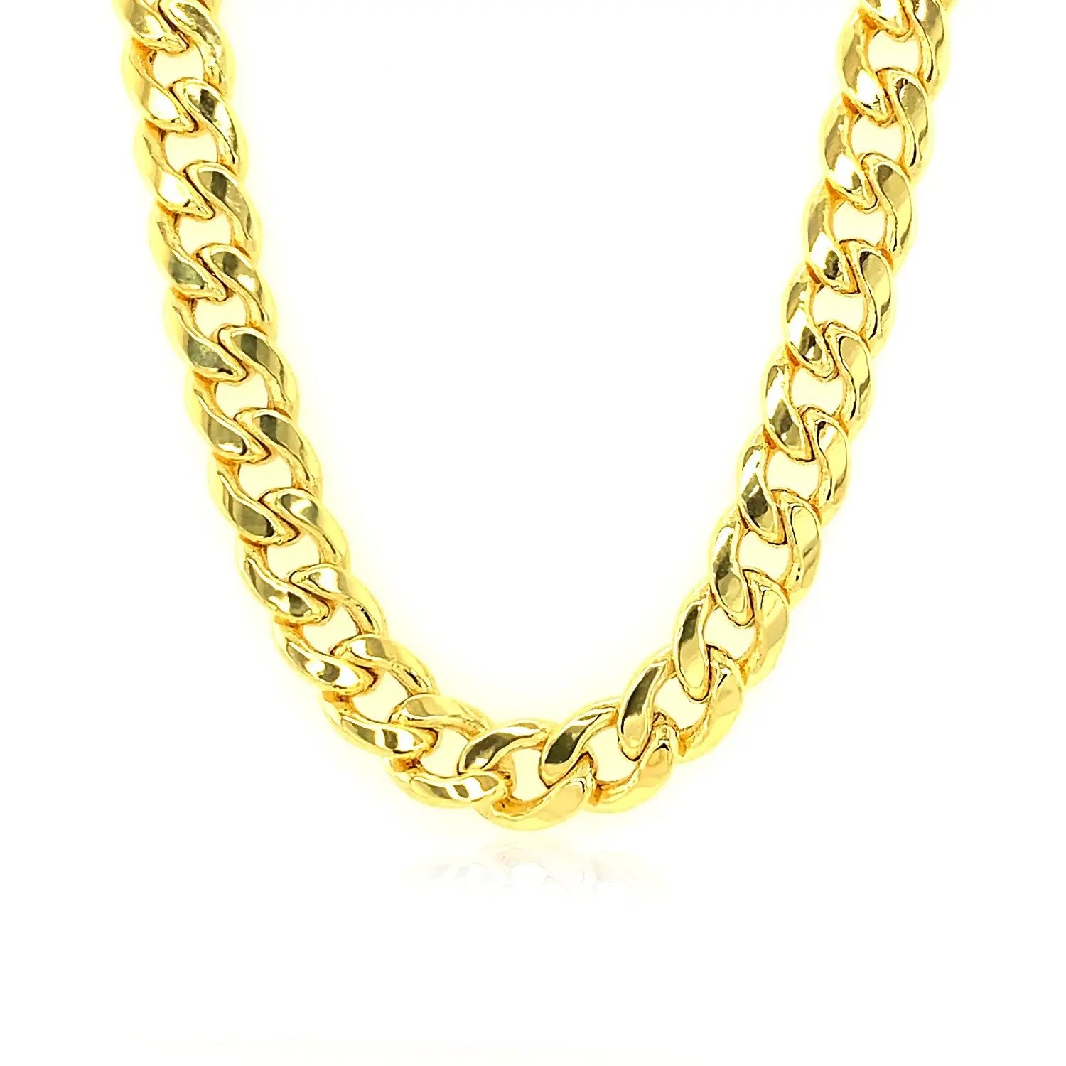 10k Yellow Gold Light Miami Cuban Chain (7.00 mm)Monde Trend