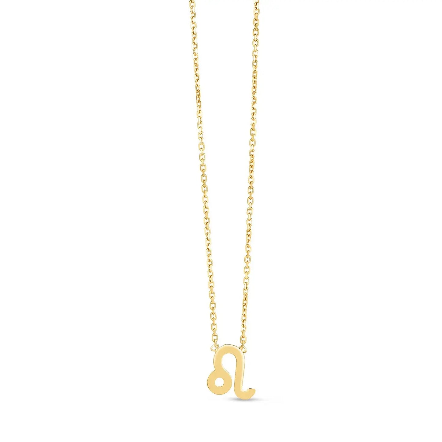 14K Yellow Gold Leo Necklace RCJ