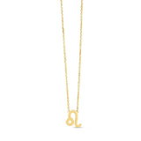 14K Yellow Gold Leo Necklace RCJ