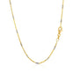 Bar Links Pendant Chain in 14k Two Tone Gold (1.40 mm) RCJ