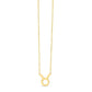 14K Yellow Gold Taurus Necklace RCJ