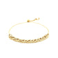 Adjustable Chain Bracelet in 14k Yellow Gold (5.00 mm) RCJ