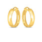 14k Yellow Gold Wedding Band Hoops (6x25mm) RCJ