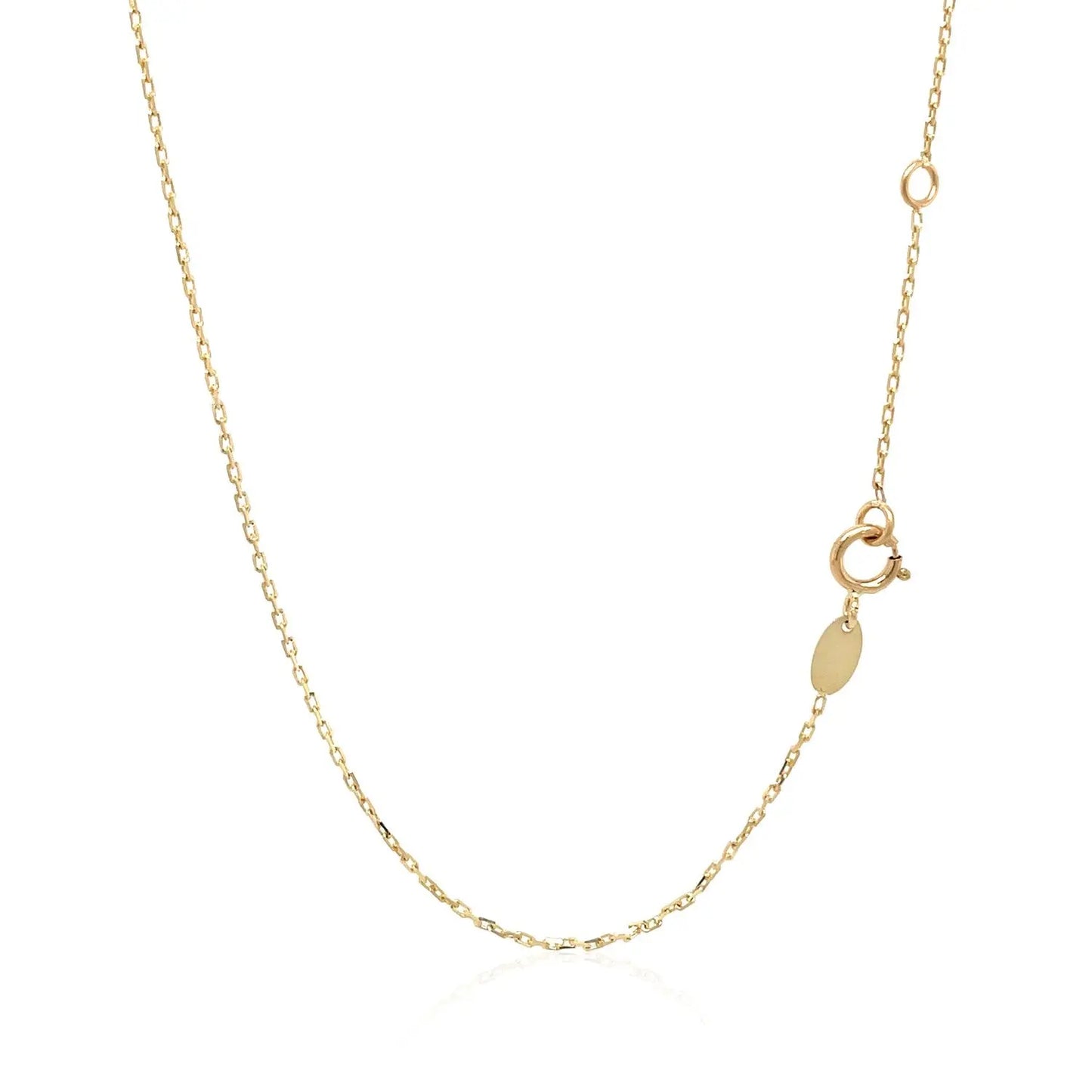 14k Tri-Color Gold Rosary Chain NecklaceMonde Trend