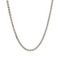 Sterling Silver Rhodium Plated Wheat Chain (2.60 mm) RCJ