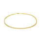 2.3mm 10k Yellow Gold Rolo Anklet RCJ