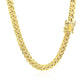 10k Yellow Gold Classic Miami Cuban Solid Chain (6.10 mm)Monde Trend