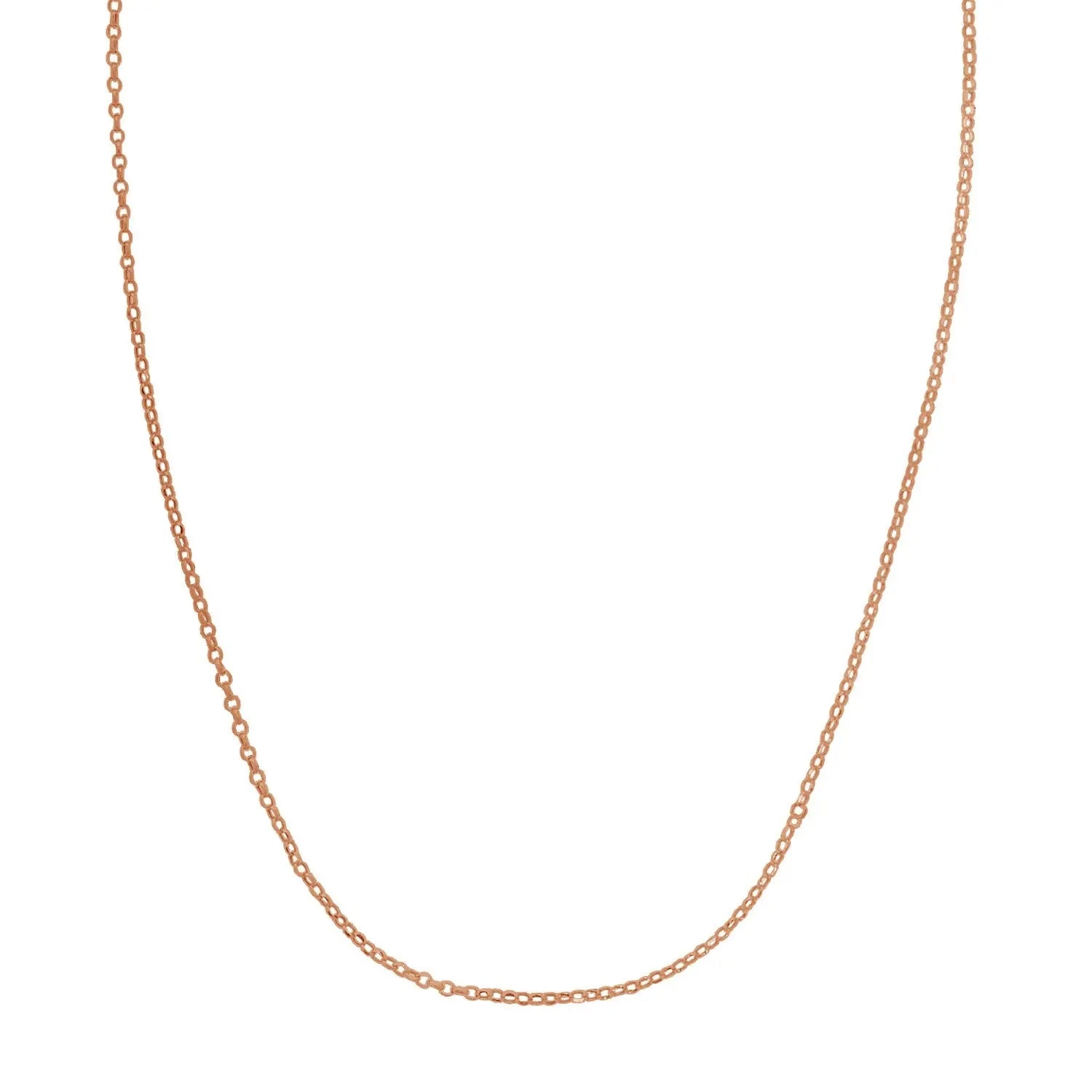 Double Extendable Cable Chain in 14k Roee Gold (1.40 mm) RCJ