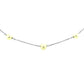 14k White Gold Necklace with White PearlsMonde Trend