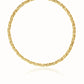 14k Yellow Gold Fancy Byzantine Chain Necklace RCJ